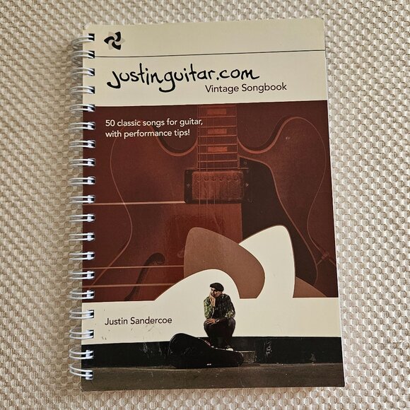 2013 - Vintage Songbook by‎ Justin Sandercoe - Spiral Bound - Picture 1 of 7
